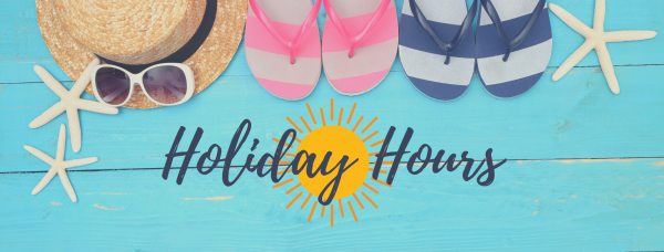 Holiday Hours Banner 1